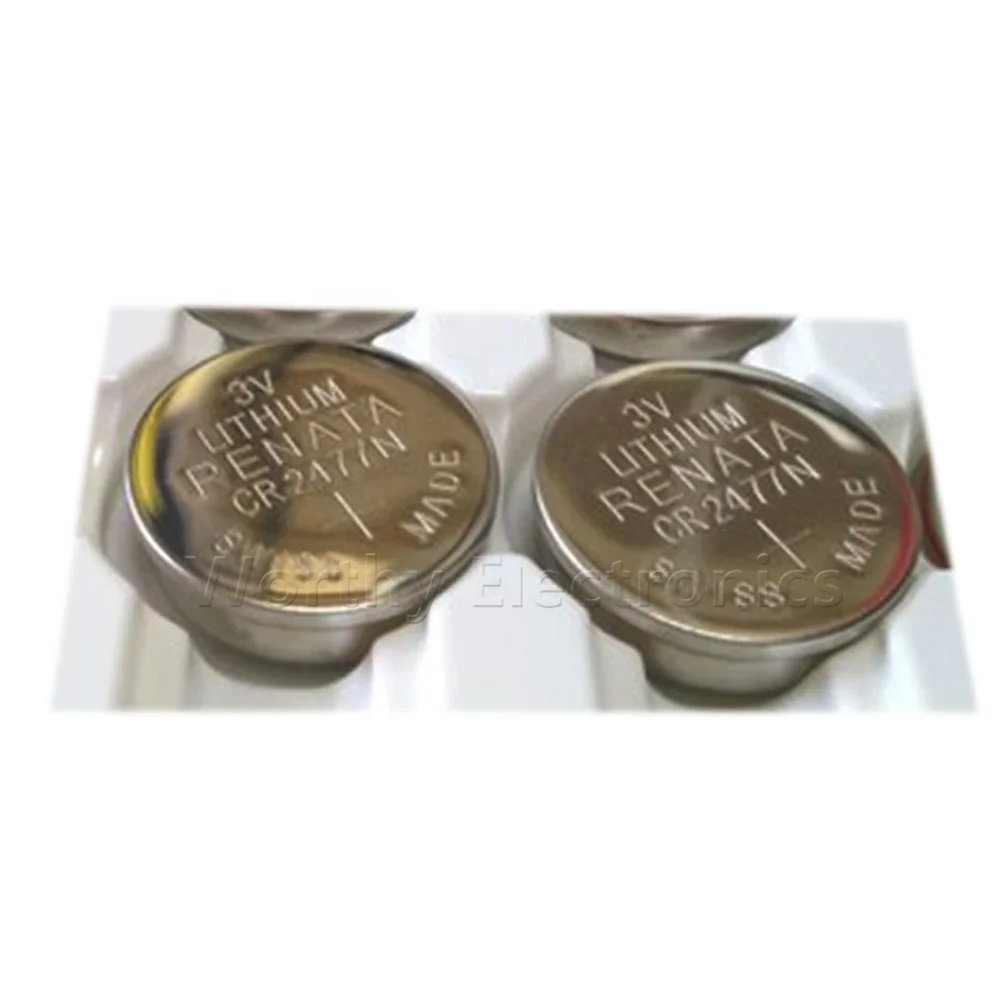 Electrical components coin cell battery high-performance 3V 950 mAh CR2477N CR2477NRH-LF For T type instrument