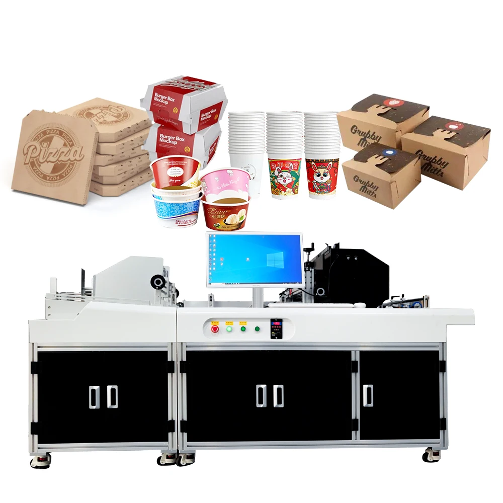 Kelier Factory Sale  High Quality Multicolor Printing Cardboard Box Printer Paper Bag Batch Code Printer Single Pass Printer