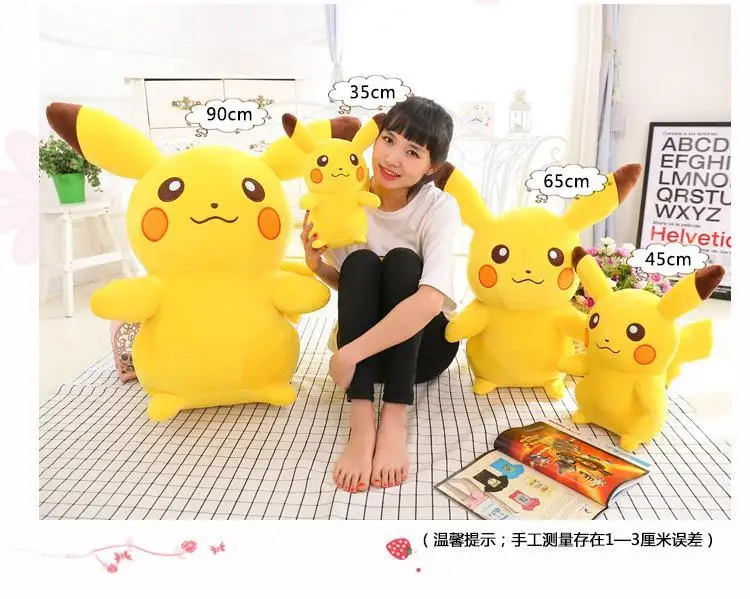 Kawaii 2022 New Doll Pocket Monsters Soft Stuffed Plush Toys Nintendo Detective Pikachu Pokemon Toy