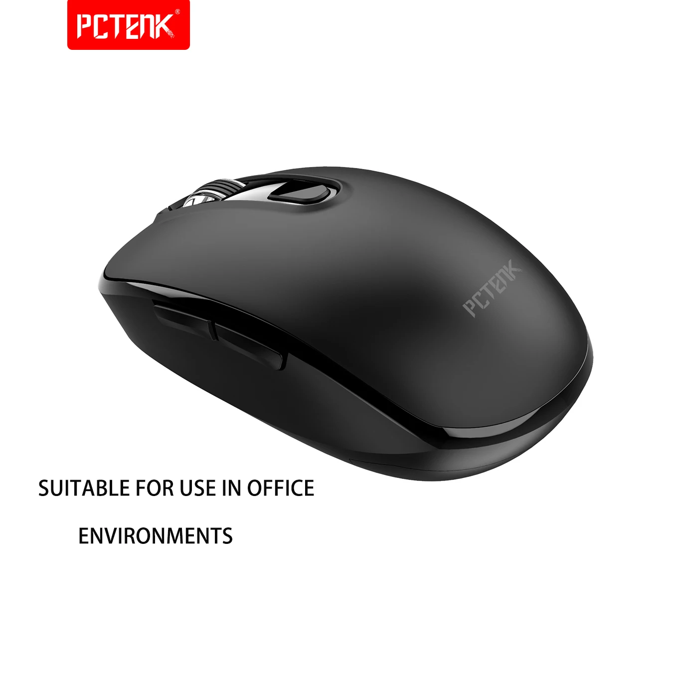 PCTENK office BT mouse Rechargeable Mini ergonomic computer Wireless mouse
