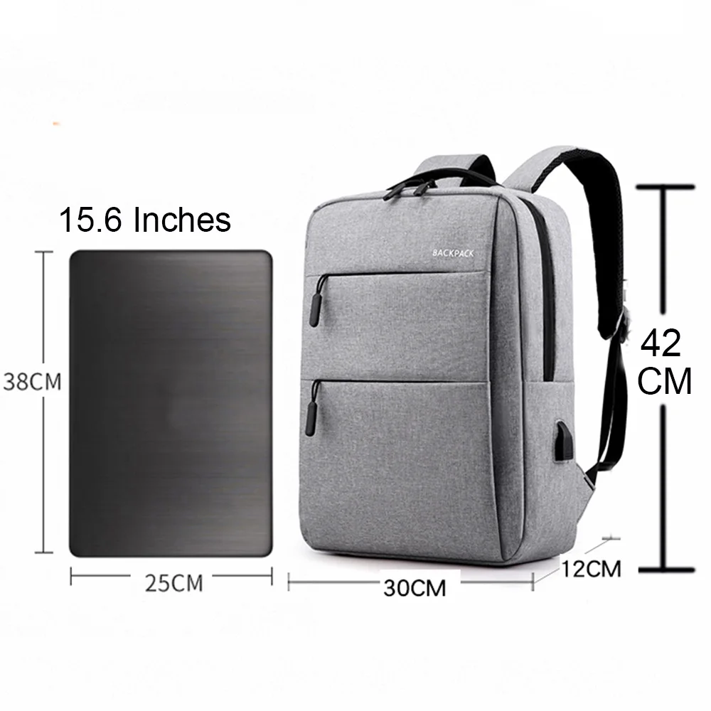OMASKA Wholesale Multifunction USB Bags 17 Inch Nylon Anti theft Sac a dos Smart Laptop Backpack Bag