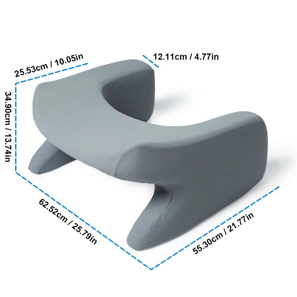 2024 New Style Ergonomic Reading Lap Pillow with Memory Foam for Ultimate Comfort