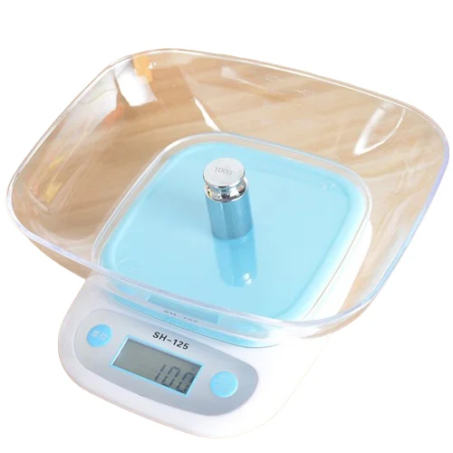 KS234 Portable mini design Electronic Kitchen Scale Healthy diet accurate digital kitchen food coffee weighing scale with tray