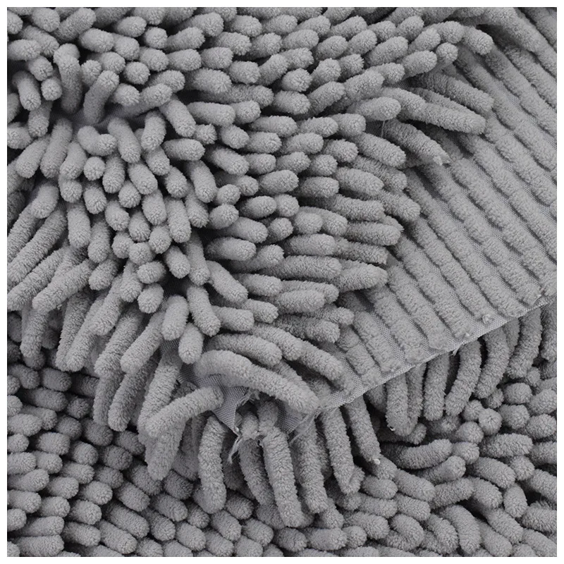 New Polyester Mop Rag Absorbent Chenille Cleaning Fabric