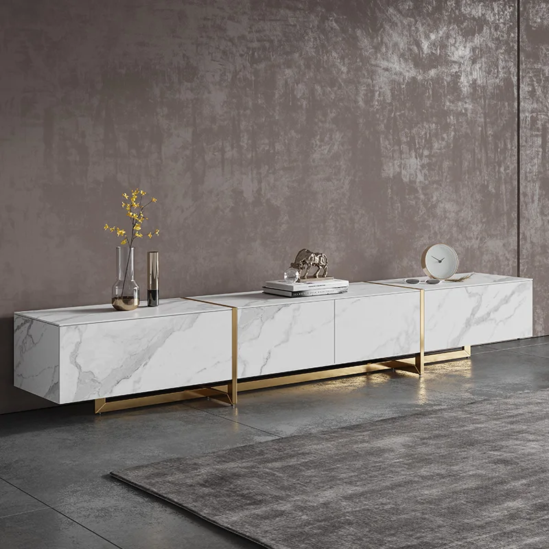 Rock Beam Elegant Cabinet Rotating Lcd Stand Fashion Stands With Lamp Tv Table