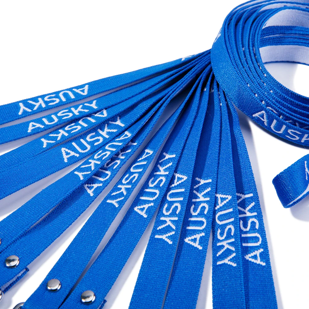 New Design Jacquard Print Lanyard Low MOQ Custom Logo Phone Lanyard