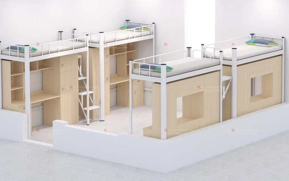 Школьная мебель, спальные места, двухъярусные кровати с рабочим столом