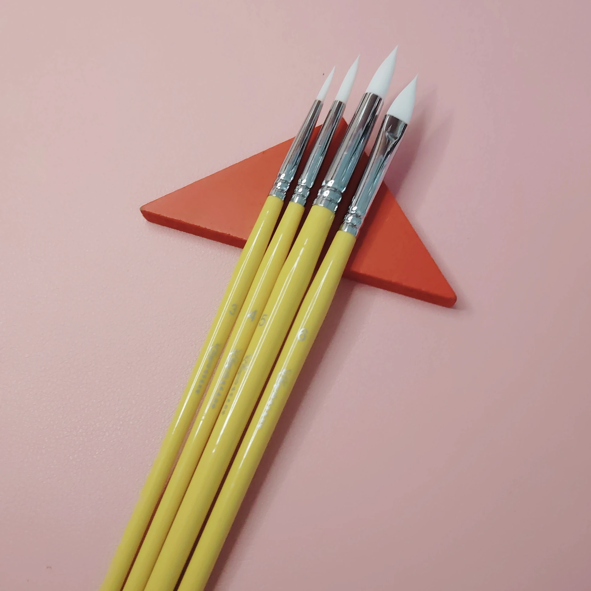 15 pcs Nylon Hair  Paint Brush Set Acrylic Oil Painting Artist Paint Brush Set