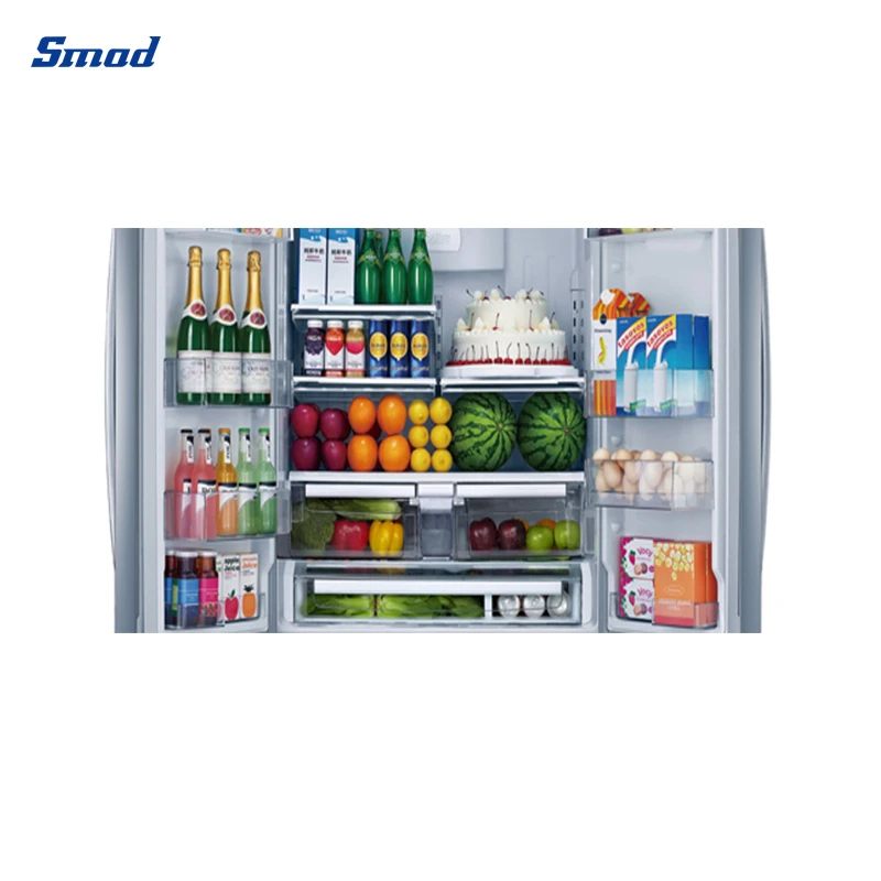 HC-767WE Stainless Steel French Door Refrigerator for America Market