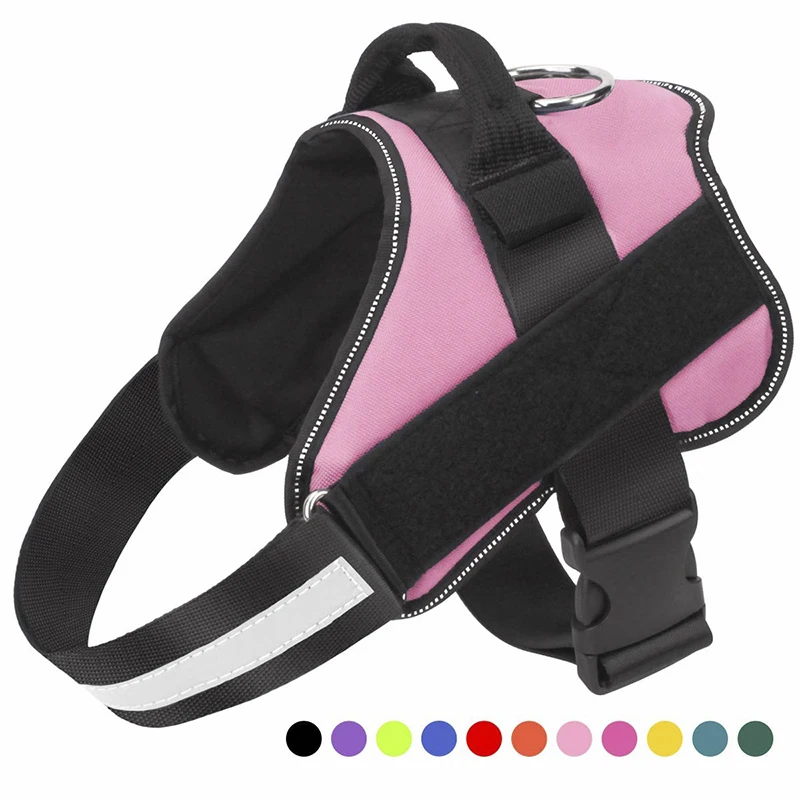 
Pet Harness And Collar, Metal Chain Dog Harness Dog No Pull Harness For Dogs Cat Harness New, Chain Dog Harness Vest 