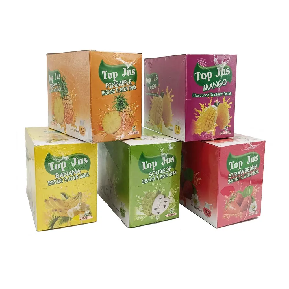 Concentrated fruit juice manufacture instant drink powder