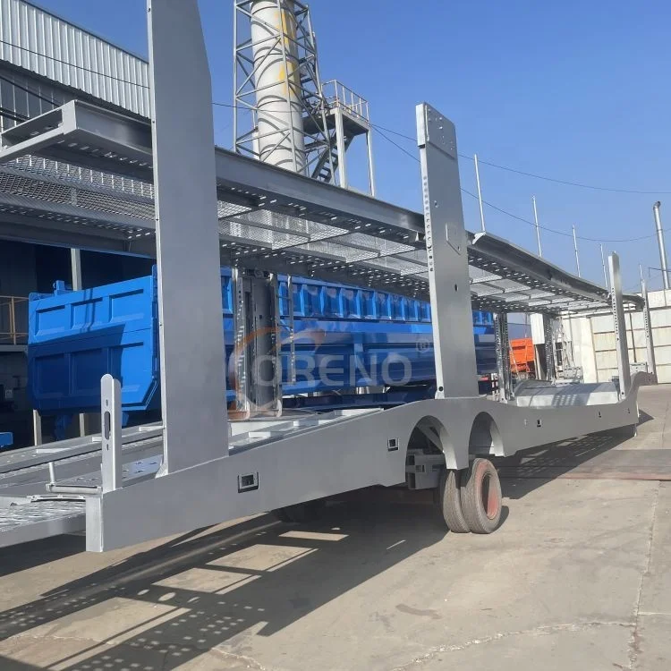 Sinotruk Howo Sitrak 4x2 Transporter Truck Mini 3 / 6 8 легковых автомобилей двухэтажный грузовой автомобиль грузовик стальной полуприцеп