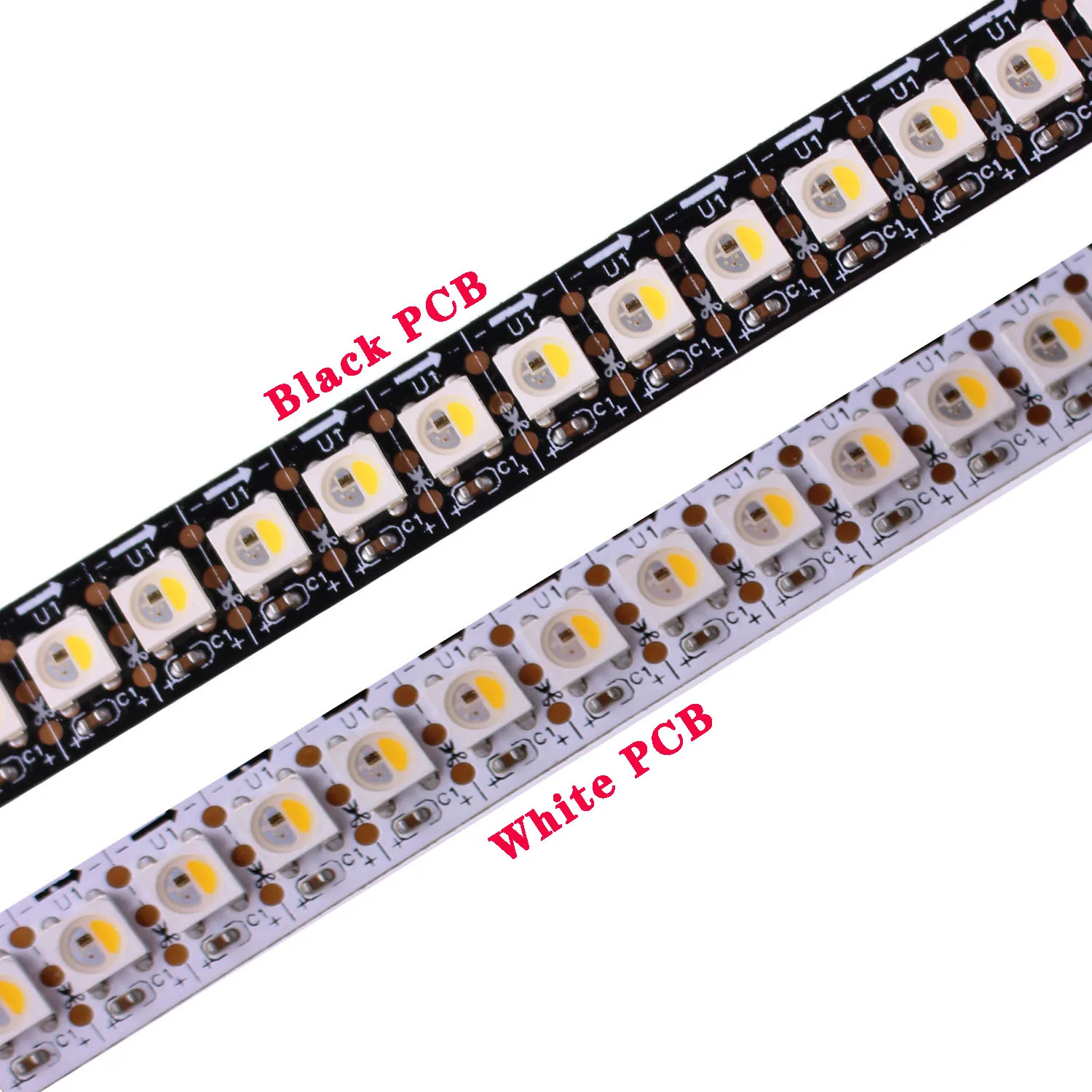 Flexible SK6812 LED strip light smd5050 RGBW led lights 144led 5V smart strip led IP20 IP65 outdoor strip light RGBW SK6812