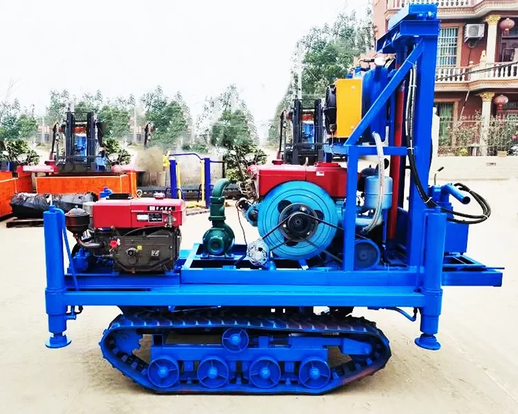 Factory Wholesale 200 M Small Water Well Drilling Machine Man Portable Borehole Tripod Down-the-hole Drill Rig