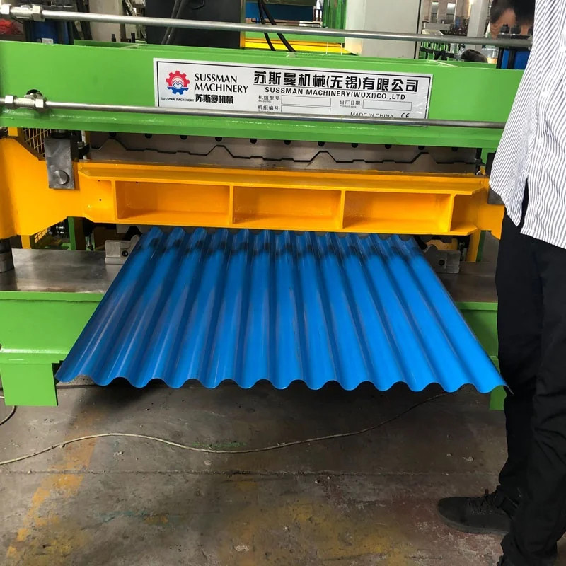 0.3-0.8mm Thickness Double Layer Roof Panel Roll Forming PV4 and Corrugated Metal Sheet Roll Forming Machine