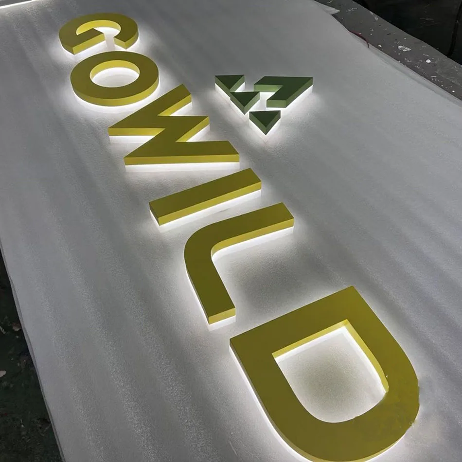 Wholesale Products12v led module channel letter backlight outdoor business sign Led Channel Letter Signs