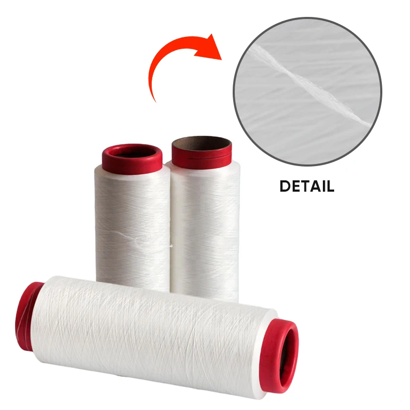 Recycle DTY 68D/72F 75D/36F SD RW NIM HIM AA класс 100% ПОЛИЭФИРНАЯ ТЕКСТУРИРОВАННАЯ пряжа с сертификатом grs