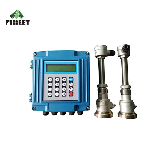 4-20ma pulse ultrasonic flow meter portable liquid flow meter