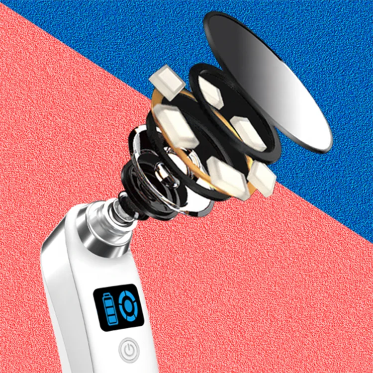 
Electric Facial Cleaner Nose Pore Suction Tool Kit Blackhead Remover Vacuum 