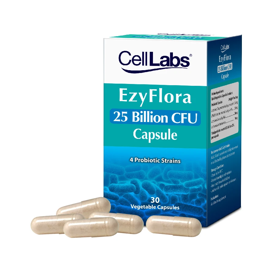 Малайзия Vegi капсулы 4 штампы пробиотик CellLabs