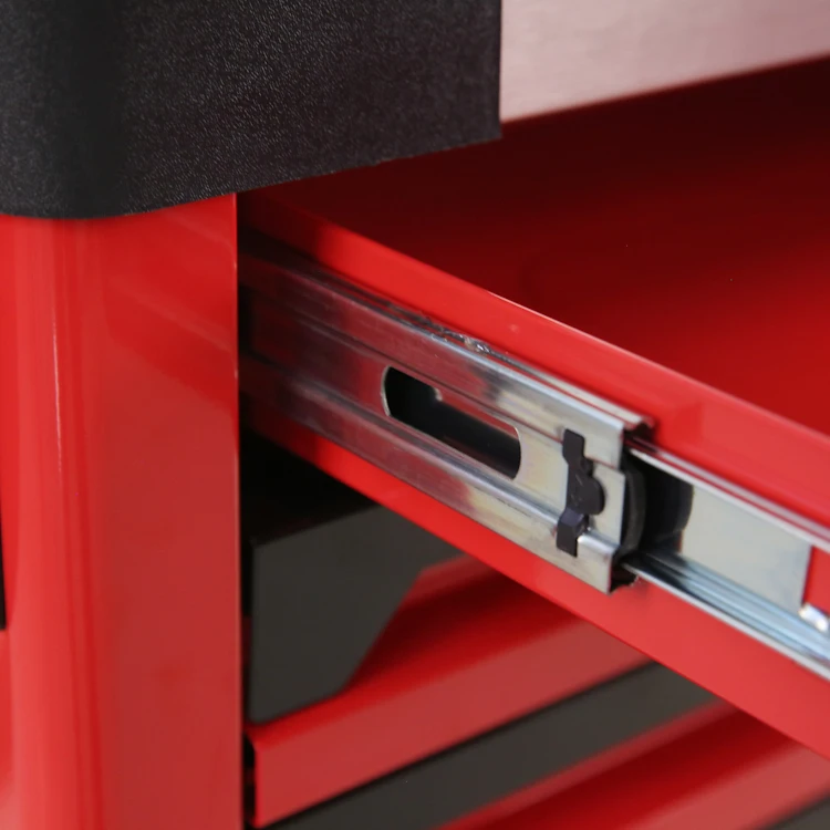 Professional storage tool cabinet with casters and tools set  heavy duty  toolbox with 7 drawers tool