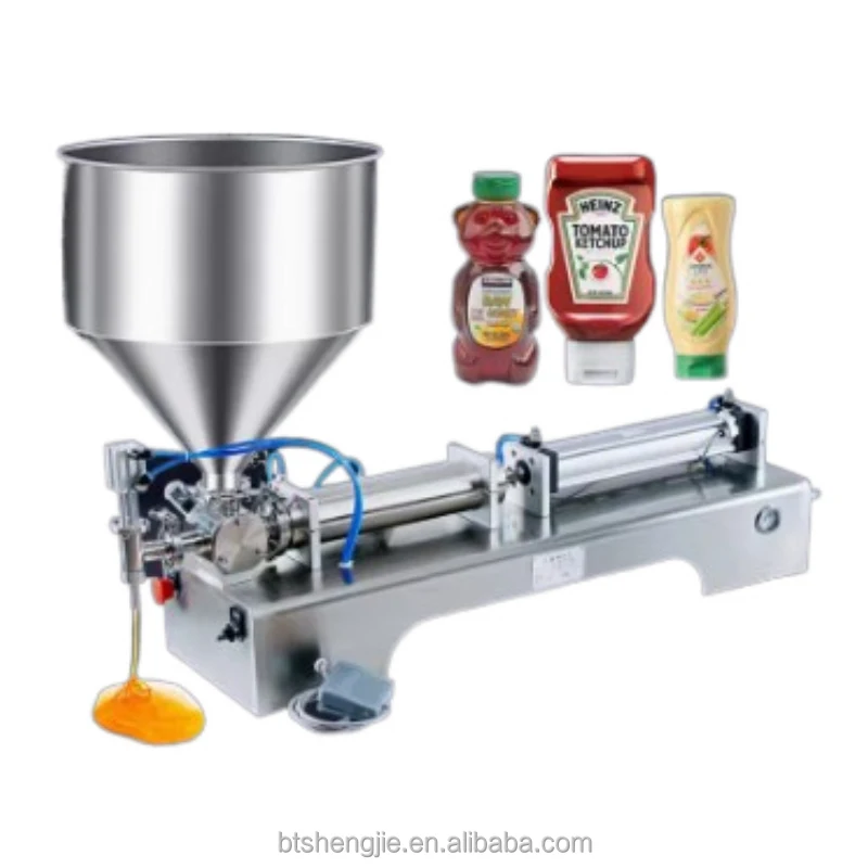 Factory Price Tomato Paste Sauce Canning Machine Viscous Liquid Dispensing Filling Machine