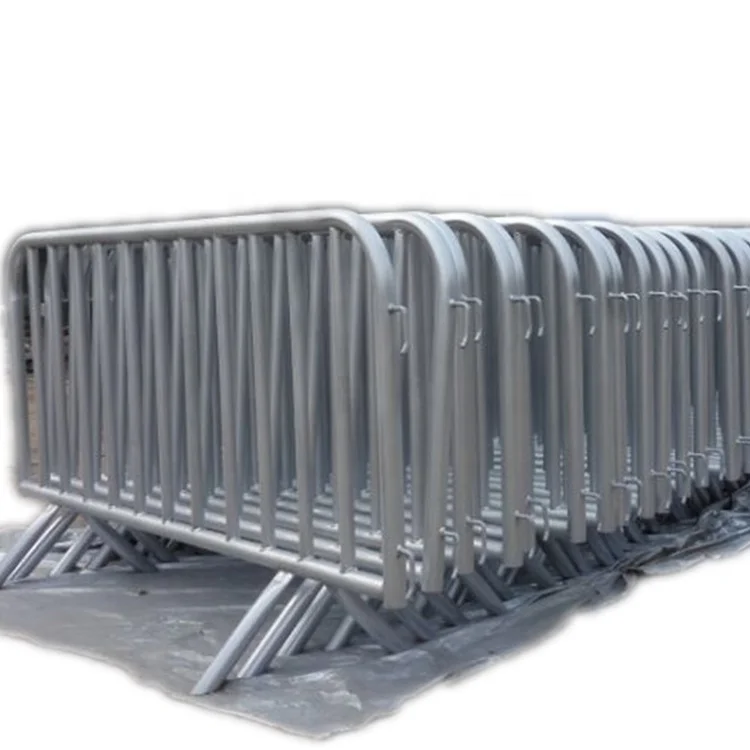 Heavy Duty Road Metal Galvanized Security Barriers For Crowd Control Traffic Safety Fence