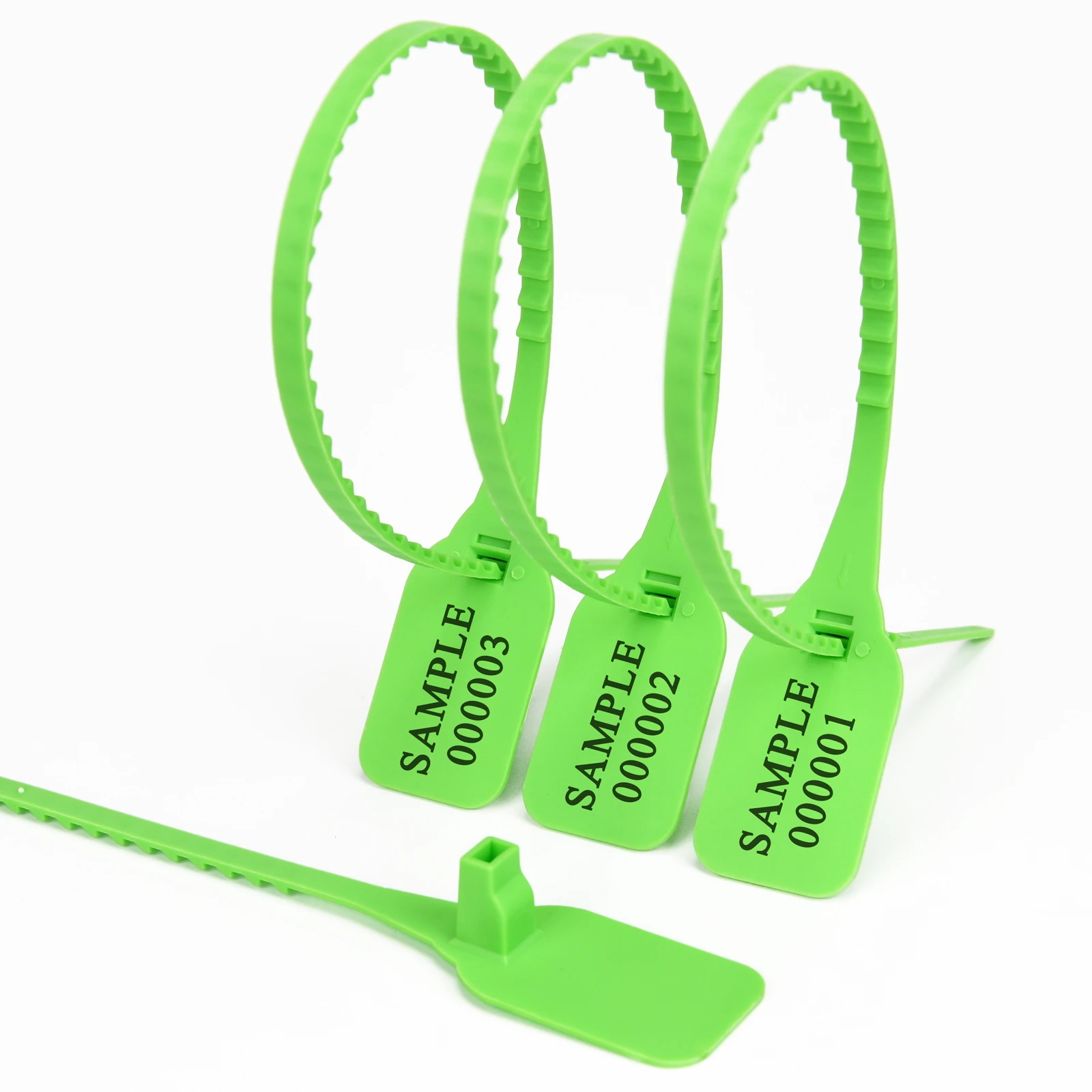 Security Seals with Numbering Tamper Proof Plastic Cable Ties Label Lock Customization Identification Marker Tag