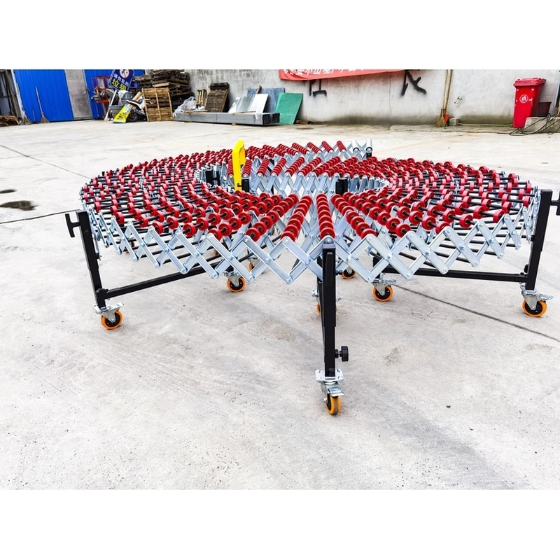 Wholesale High Quality Flexible Manual Plastic Wheel Roller Conveyor