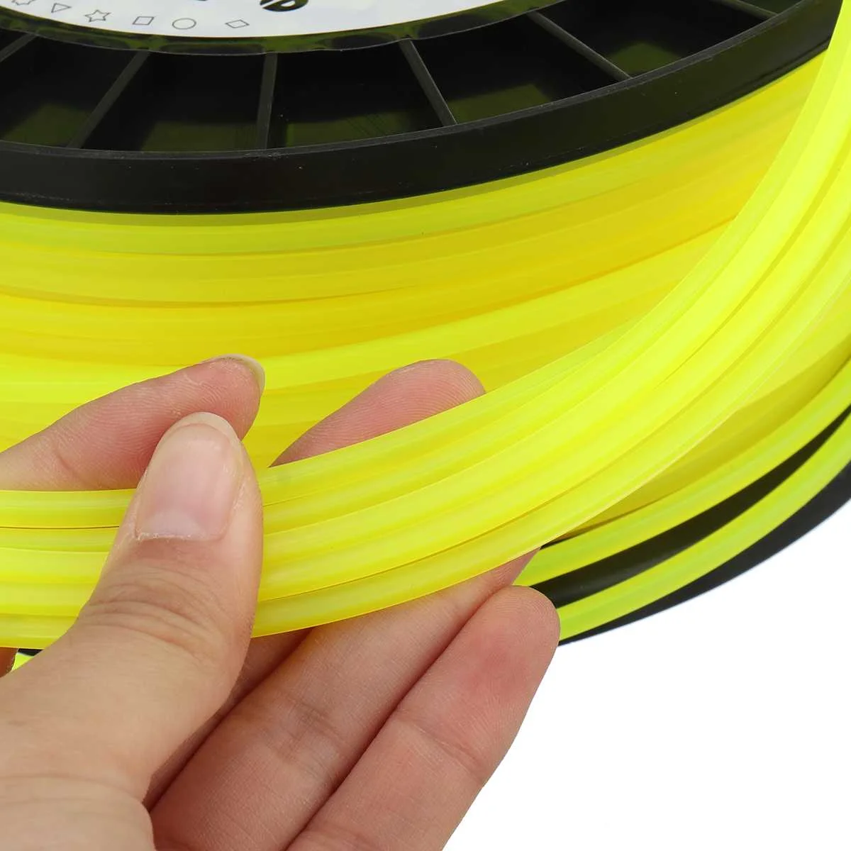 Brush cutter spare part 0.12 inch nylon garden monofilament grass trimmer line 5LB spool package for trimmer head