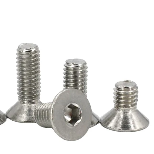 Cheap wholesale support for custom hexagon DIN7991 M5 10mm various model sizes countersunk head screws