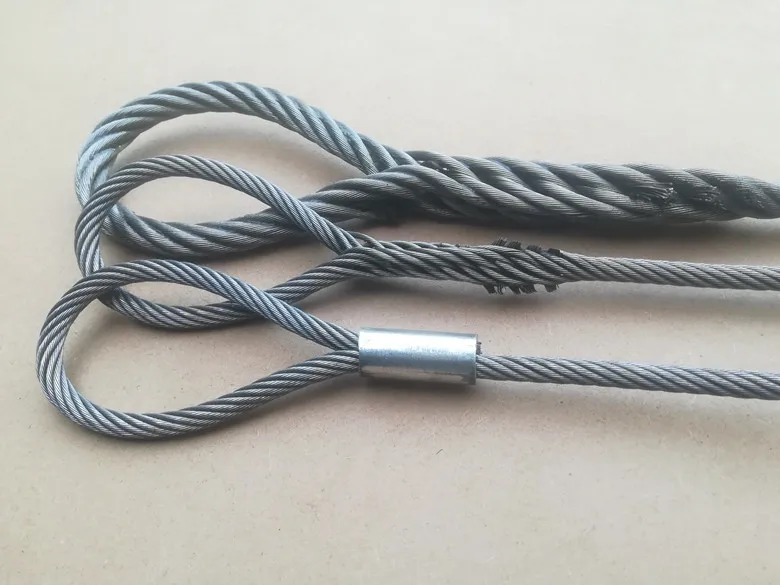 Aluminum Sleeve Double Barrel Ferrule Diameter 1/4inch Durable Sturdy for Rope Railing Silver