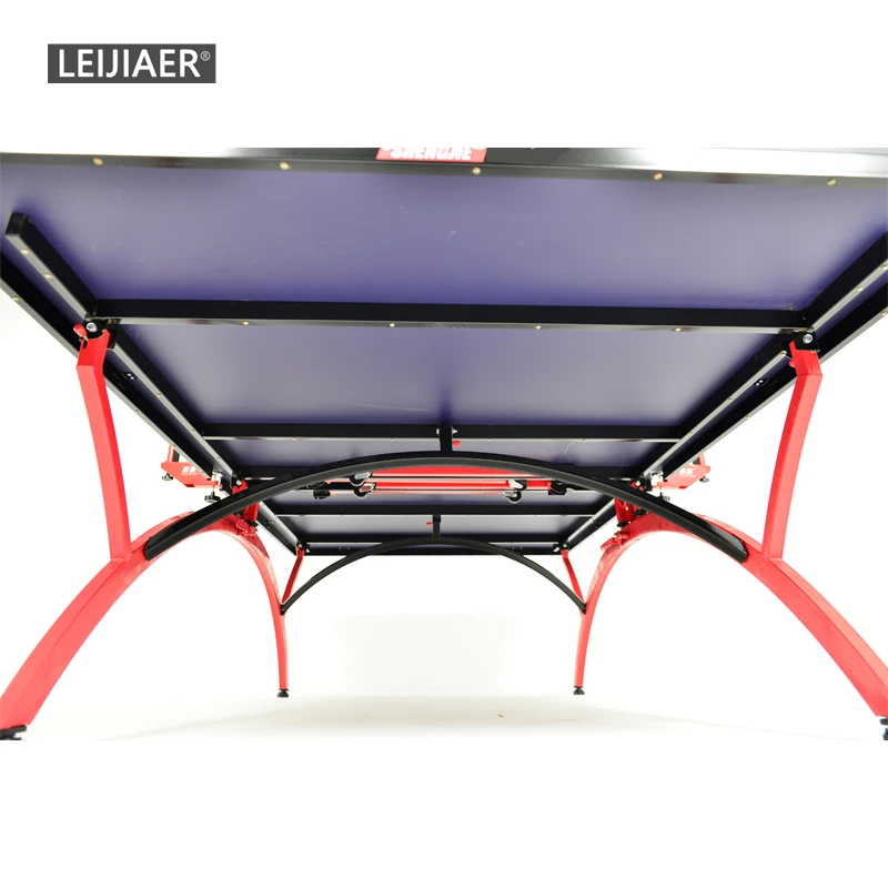 Leijiaer Official A818 Table Tennis Table  Indoor Game Play  Adult Standard  Folding Legs PingPong Table