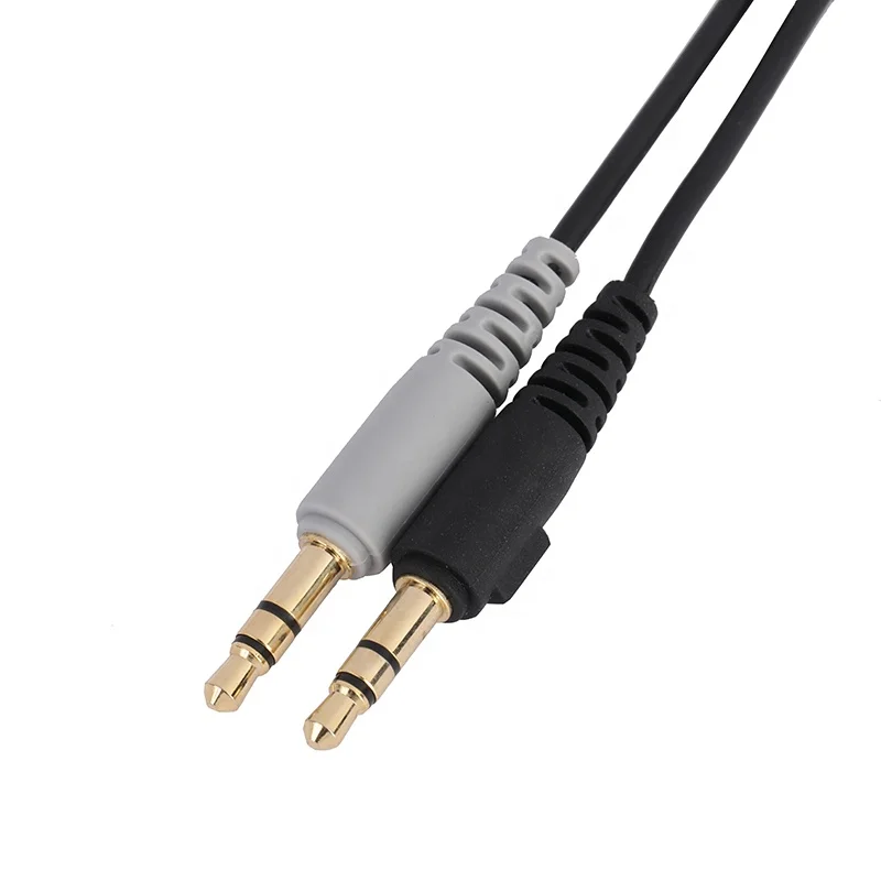 Wholesale audio cable jack male to male audio cables 3 pole audio cable 3.5mm