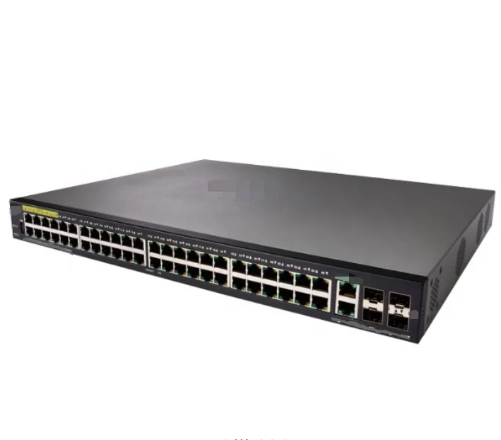 Ethernet SG350X-48P-K9-CN Smart Network Optical Fiber Switches 48 Port Gigabit Uplink PoE Switch