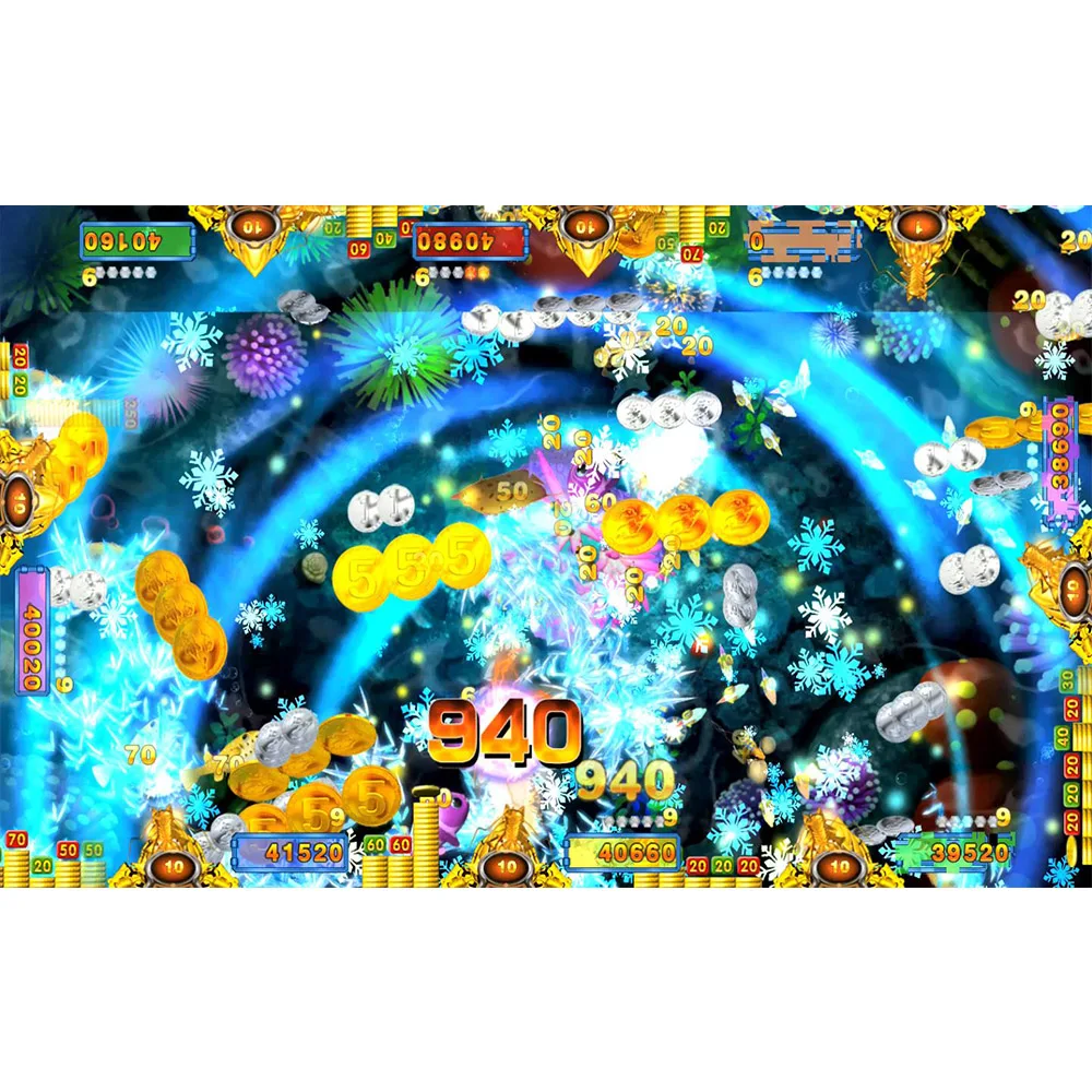 4~10 Player Fish Table Game Machine Sea King 2 Beluga Arcade Shooting Fish Game Host Accessories