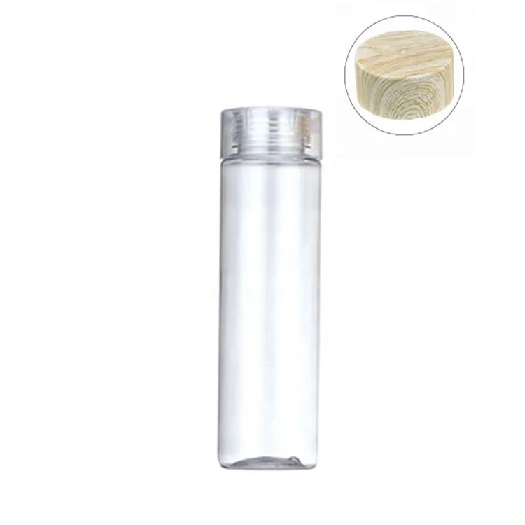 
800ml wood grain temperature clear bike water bottle custom sports water bottles BPA FREE 