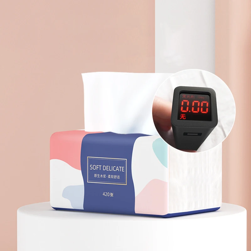 Factory wholesale paper face facial paper tissue/ready stock soft comfortable facial tissue Wet and dry facial tissue