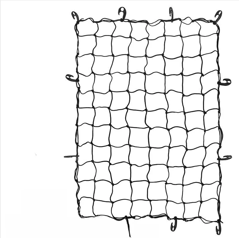 Adjustable camping Elasticated Bungee Cargo Net Heavy Duty Auto Roof Luggage Carrier Elasticity Cargo Carrier Net