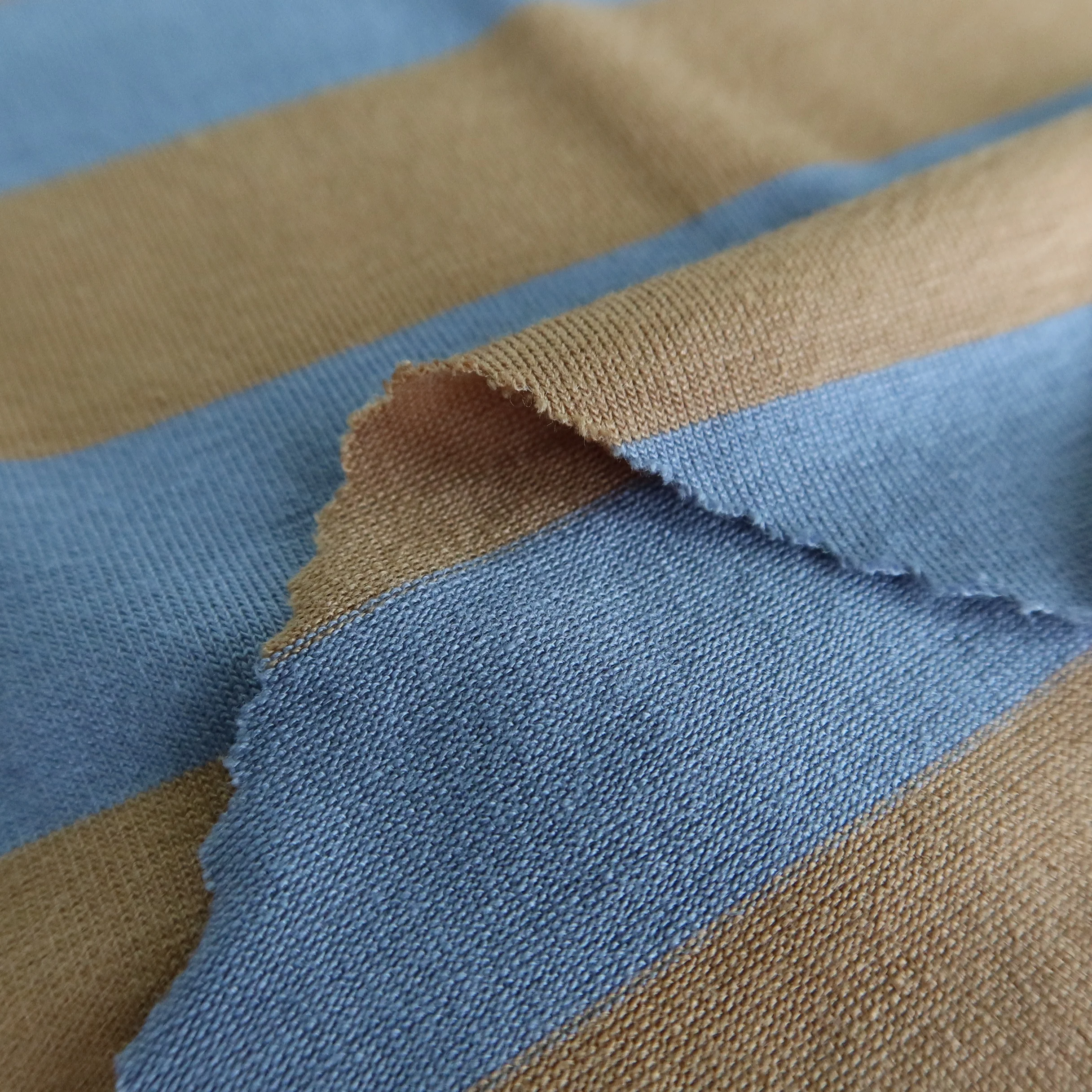 knitted fabric garments cloth material designer Chinese 92%rayon 8%spandex knitting single
