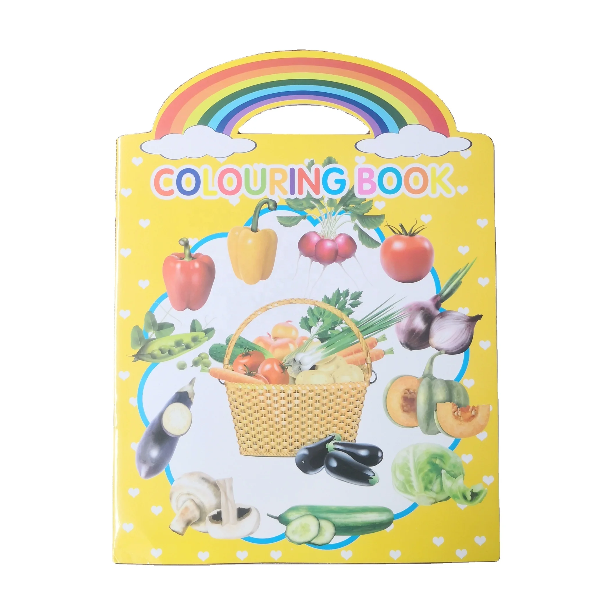 
2021 wholesale cheap vivid and great in style children cartoon color filling book printing 