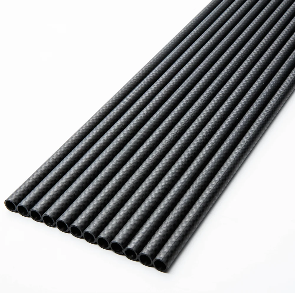 FOB Price Archery 24 Ton Carbon with 3k Weaved Material Targeting Arrow Shafting for Deer Hunting