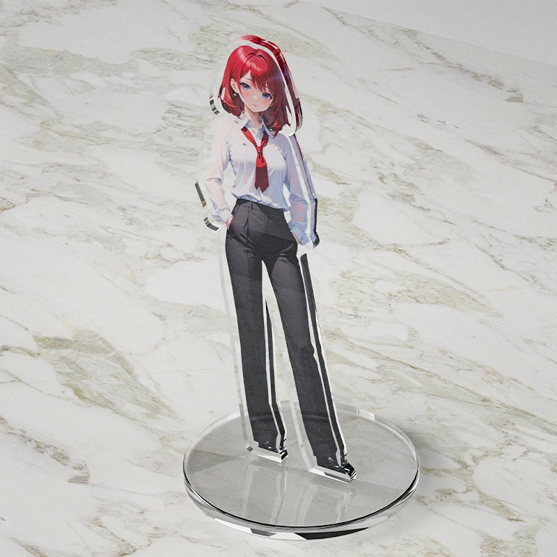 Custom printed cartoon acrylic genshin anime display stand figure standee acrylic