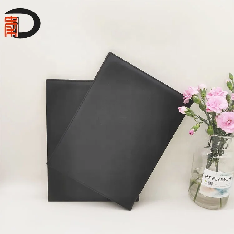 Custom PU Leather A5 A4 Menu Covers Holders Restaurant Hotel Bill Folder For Protection