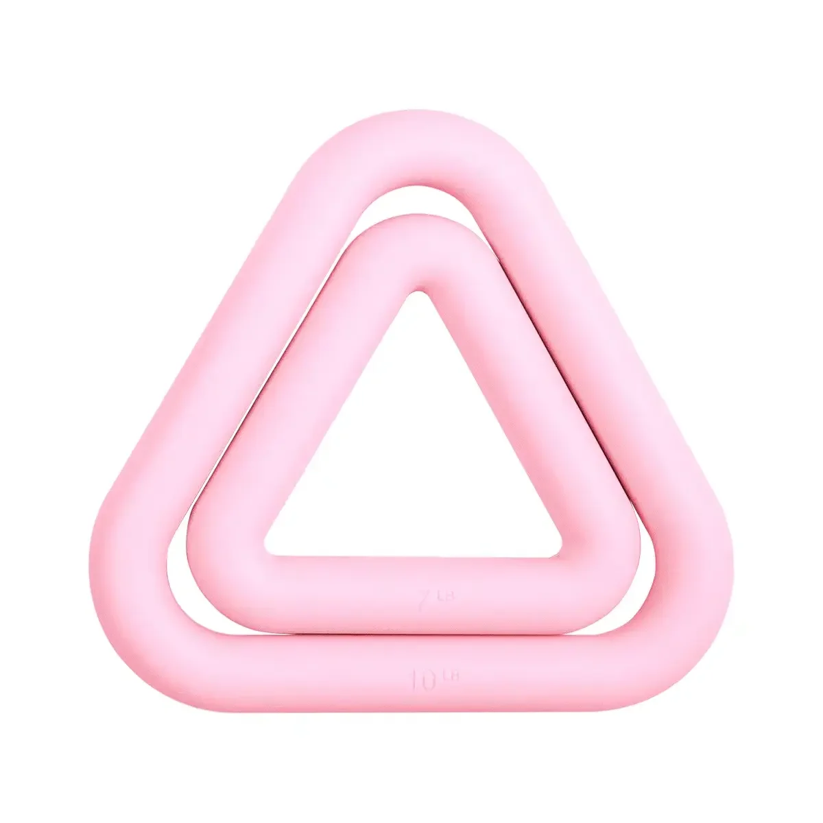 New Silicone Triangle Hoop Dumbbell Silicone Ankle Wrist Weight Gravity Bar Multiple Options for Unisex Home Fitness