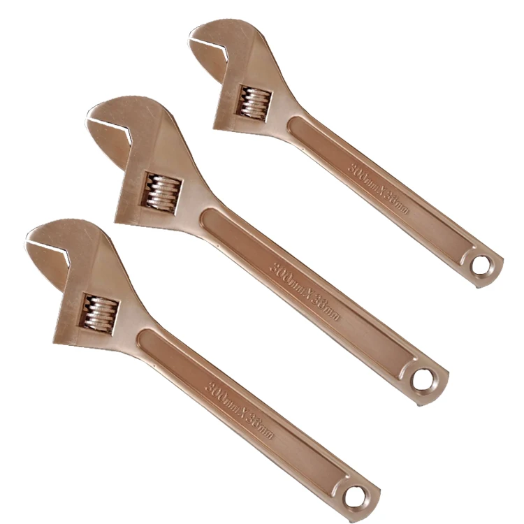 China OEM Manufacturer No spark safety tool adjustable spanner  by beryllium copper
