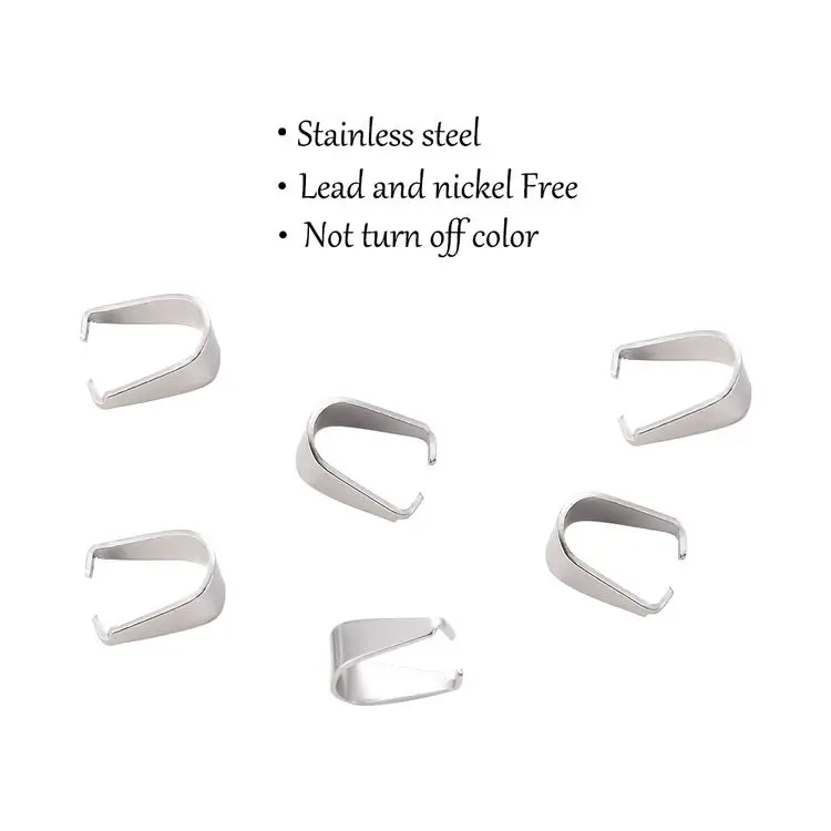 Transistors 200pcs/wholesale plated real gold connector snap clip on pendant for gold necklace leather rope clasp