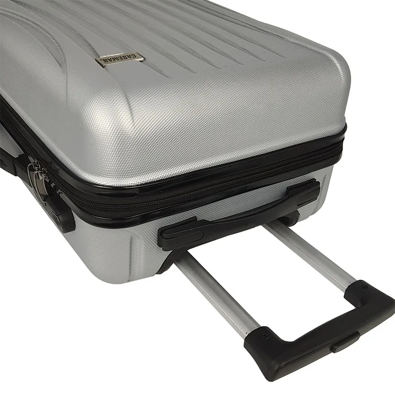 Wholesale abs Suitcase Trolley Luggage Bag Custom Logo Travel Sets  Carry On zipper  Luggage Set With 3 sizes Airline Regulation