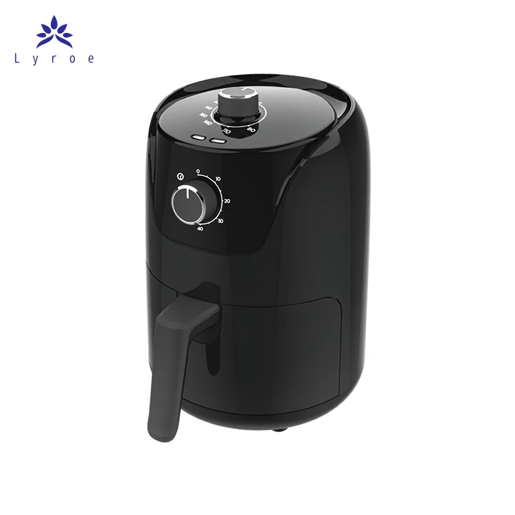 LYROE Home Kitchen Convenient Breakfast Maker Convection Fan Heating Air Fryer Oven with Basket
