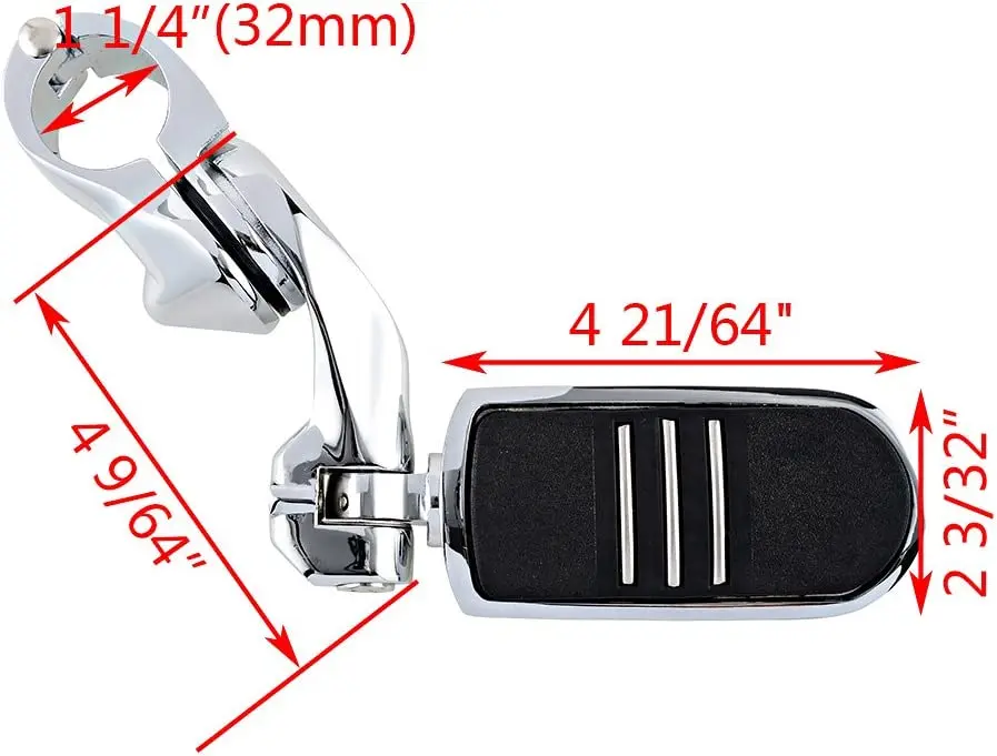 Высококачественные Новые товары, распродажа, аксессуары для мотоциклов, модифицированный бампер harley, кронштейн для ног, задние педали для ног